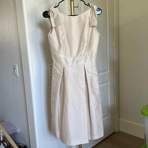 Chic Alfred Sung Champagne Dress - Size 4